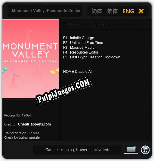 Monument Valley: Panoramic Collection: Cheats, Trainer +5 [CheatHappens.com]