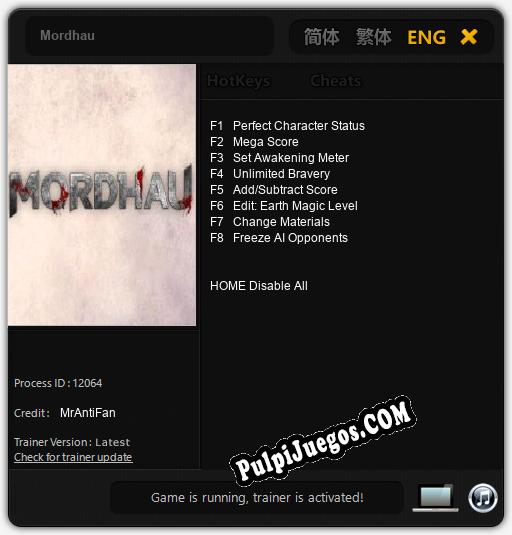 Entrenador liberado a Mordhau [v1.0.4]