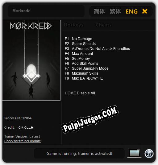 Entrenador liberado a Morkredd [v1.0.6]