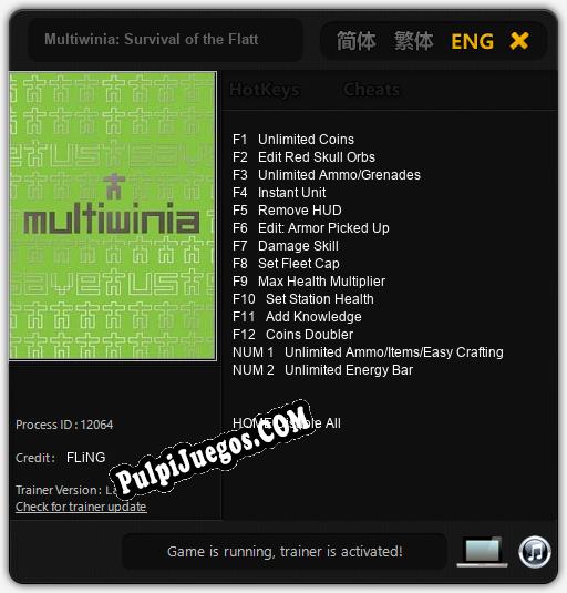 Entrenador liberado a Multiwinia: Survival of the Flattest [v1.0.1]