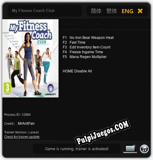 Entrenador liberado a My Fitness Coach Club [v1.0.7]