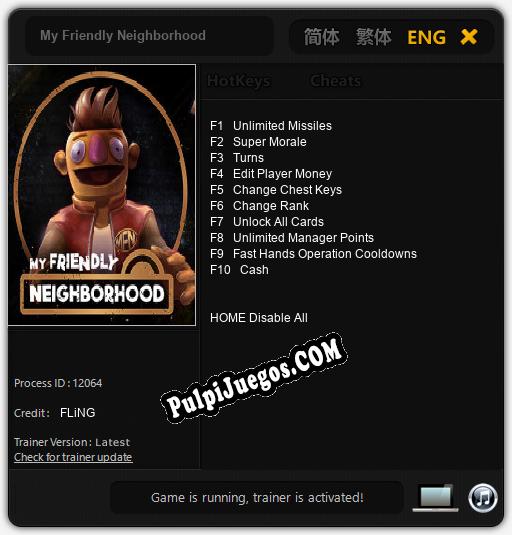 Entrenador liberado a My Friendly Neighborhood [v1.0.4]