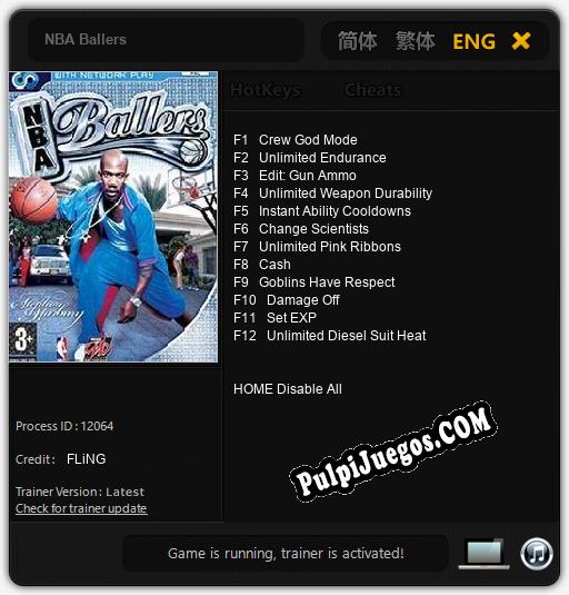 NBA Ballers: Trainer +12 [v1.7]