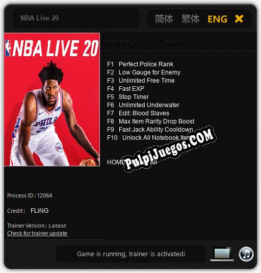 NBA Live 20: Treinador (V1.0.78)