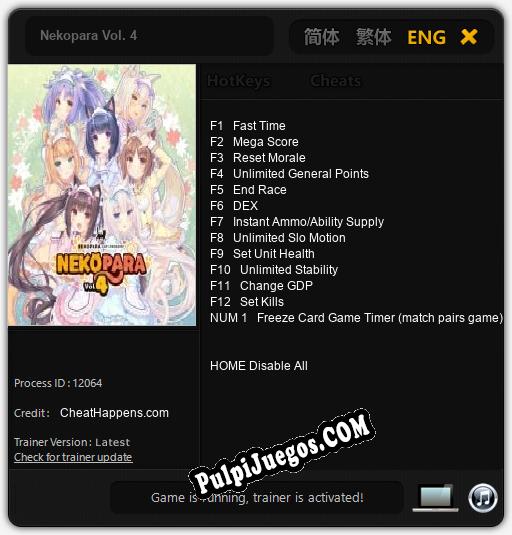 Nekopara Vol. 4: Treinador (V1.0.92)