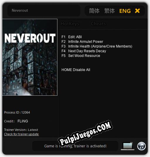 Neverout: Trainer +5 [v1.6]