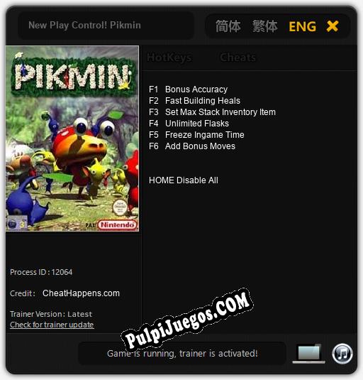 New Play Control! Pikmin: Treinador (V1.0.37)