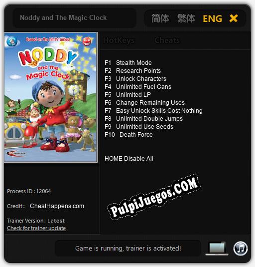 Noddy and The Magic Clock: Treinador (V1.0.60)