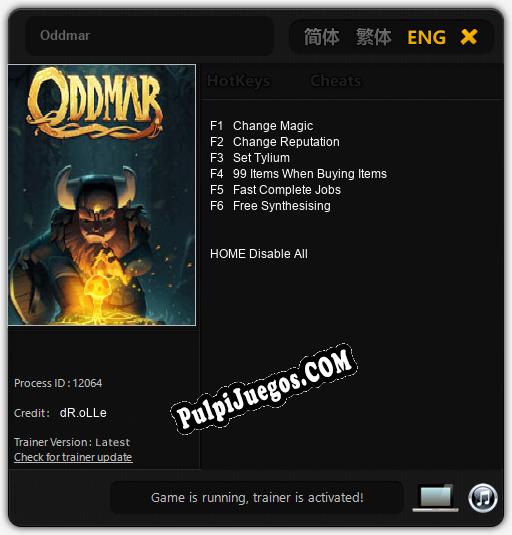 Oddmar: Treinador (V1.0.92)