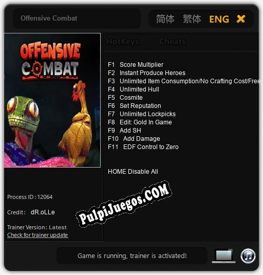 Offensive Combat: Cheats, Trainer +11 [dR.oLLe]