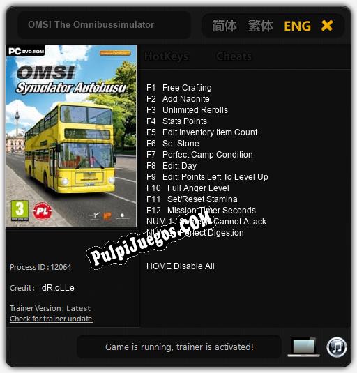 OMSI The Omnibussimulator: Treinador (V1.0.56)