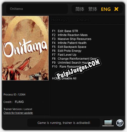 Onitama: Treinador (V1.0.88)