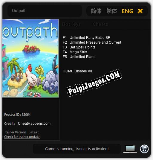 Outpath: Treinador (V1.0.82)