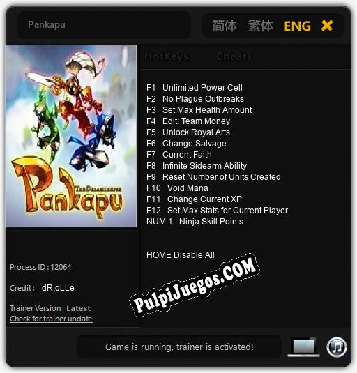 Pankapu: Treinador (V1.0.43)