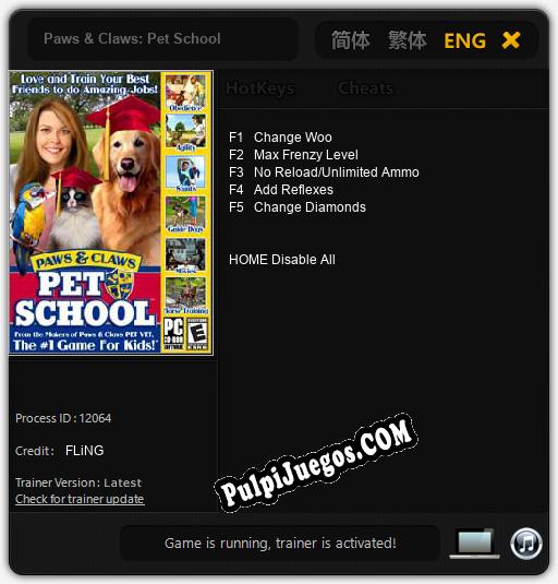 Paws & Claws: Pet School: Cheats, Trainer +5 [FLiNG]