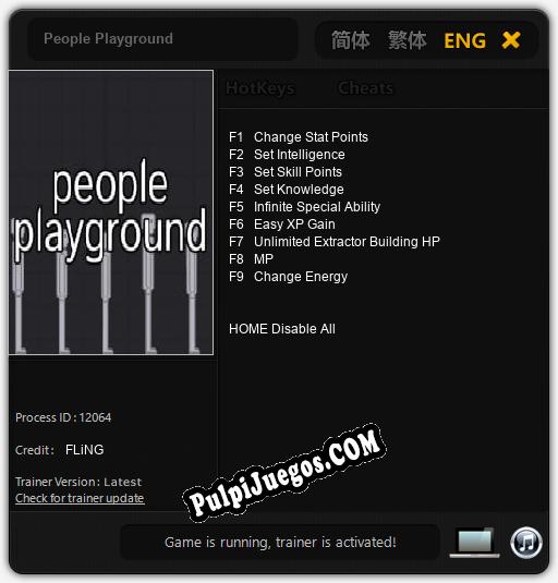 People Playground: Cheats, Trainer +9 [FLiNG]