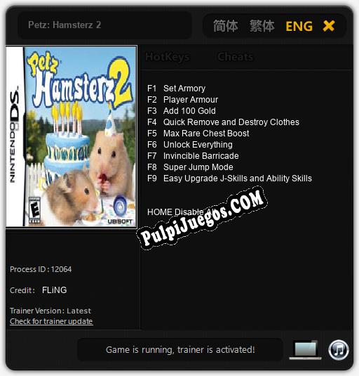 Entrenador liberado a Petz: Hamsterz 2 [v1.0.1]