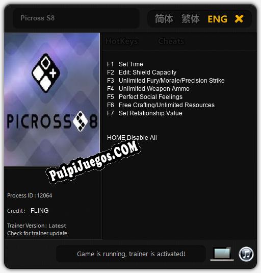 Picross S8: Treinador (V1.0.86)