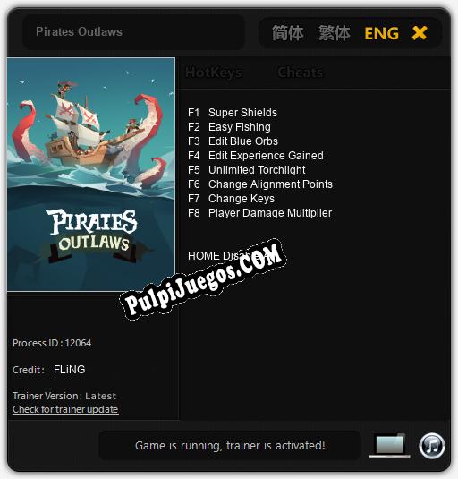 Entrenador liberado a Pirates Outlaws [v1.0.2]