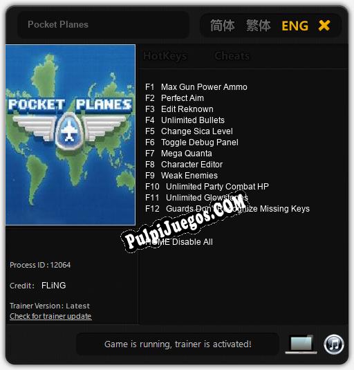 Pocket Planes: Cheats, Trainer +12 [FLiNG]