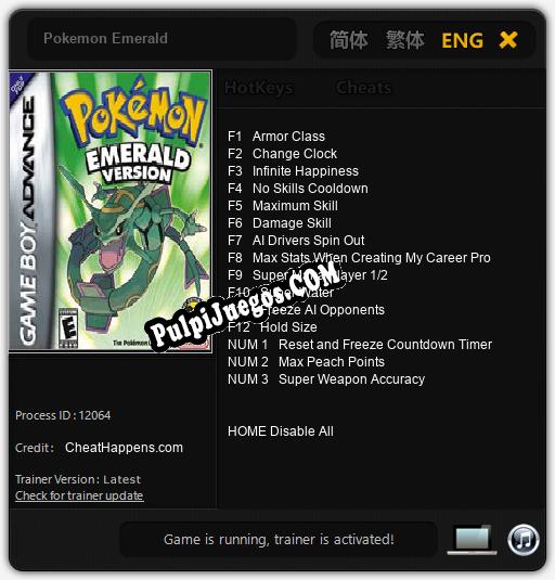 Pokemon Emerald: Treinador (V1.0.61)