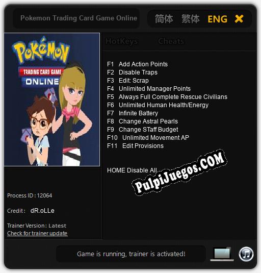 Entrenador liberado a Pokemon Trading Card Game Online [v1.0.9]