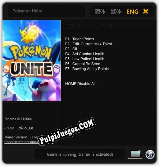 Entrenador liberado a Pokemon Unite [v1.0.1]