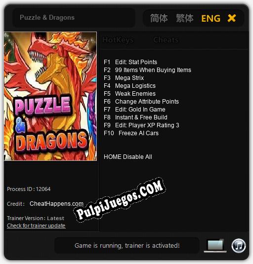 Puzzle & Dragons: Treinador (V1.0.27)