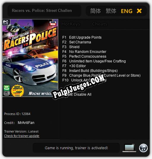 Entrenador liberado a Racers vs. Police: Street Challenge [v1.0.5]