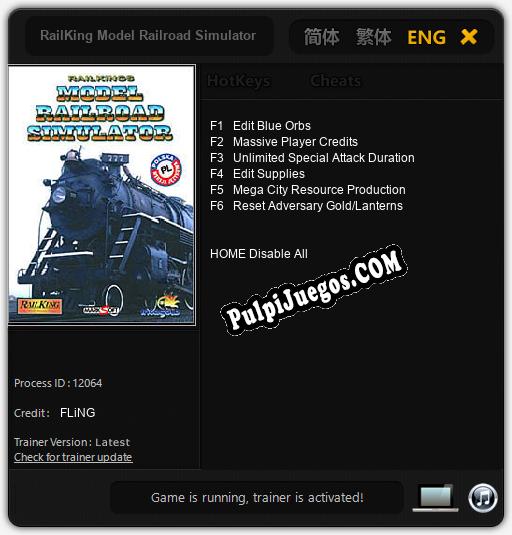 Entrenador liberado a RailKing Model Railroad Simulator [v1.0.4]