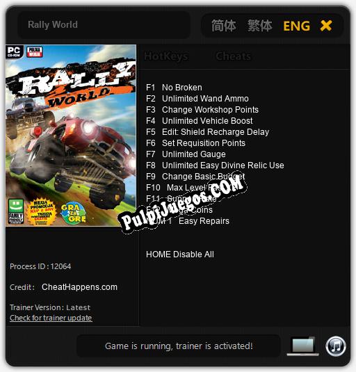 Rally World: Treinador (V1.0.94)