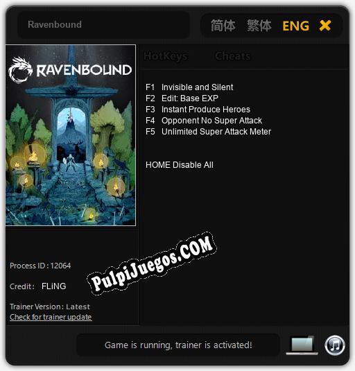 Ravenbound: Trainer +5 [v1.7]