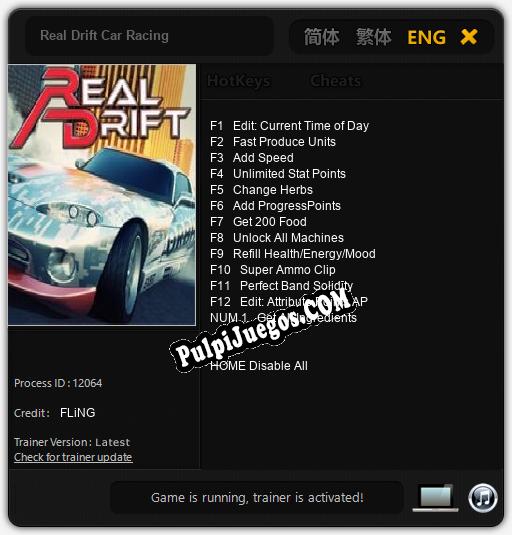 Real Drift Car Racing: Cheats, Trainer +13 [FLiNG]