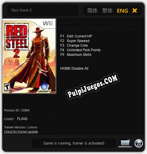 Red Steel 2: Cheats, Trainer +5 [FLiNG]