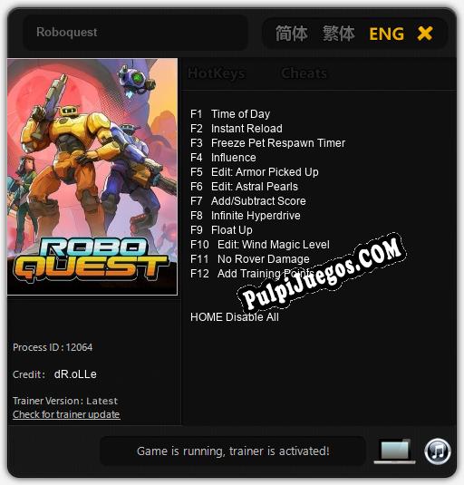 Roboquest: Treinador (V1.0.81)