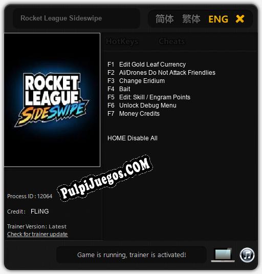 Rocket League Sideswipe: Cheats, Trainer +7 [FLiNG]