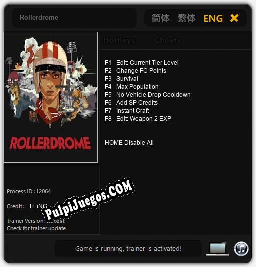 Entrenador liberado a Rollerdrome [v1.0.4]