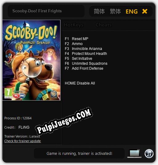 Entrenador liberado a Scooby-Doo! First Frights [v1.0.6]