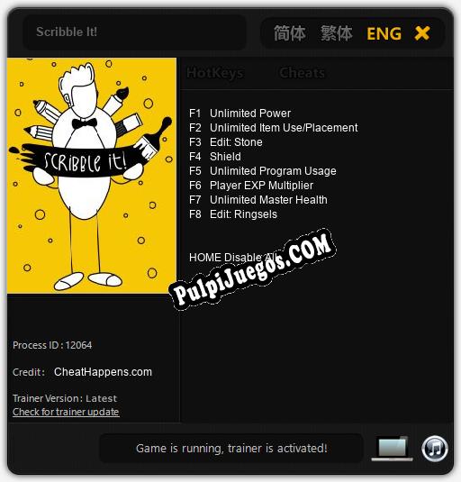 Entrenador liberado a Scribble It! [v1.0.8]