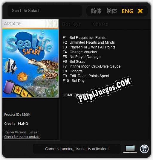 Sea Life Safari: Treinador (V1.0.63)