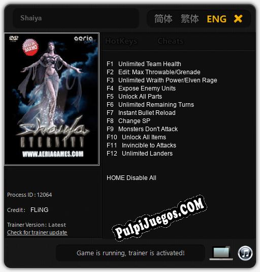 Entrenador liberado a Shaiya [v1.0.8]