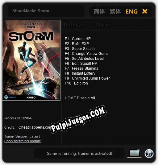 ShootMania: Storm: Trainer +10 [v1.3]