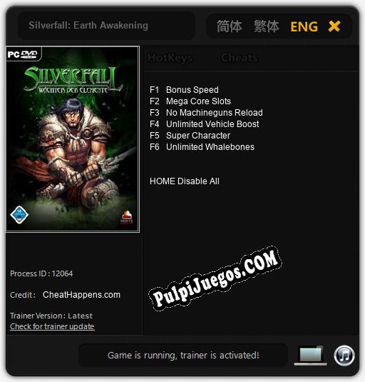 Silverfall: Earth Awakening: Trainer +6 [v1.7]