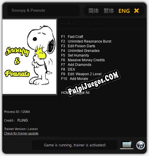 Snoopy & Peanuts: Treinador (V1.0.2)