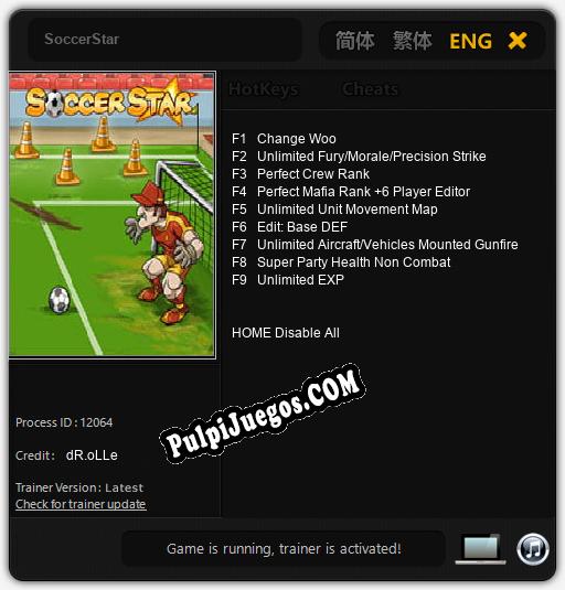 Entrenador liberado a SoccerStar [v1.0.4]