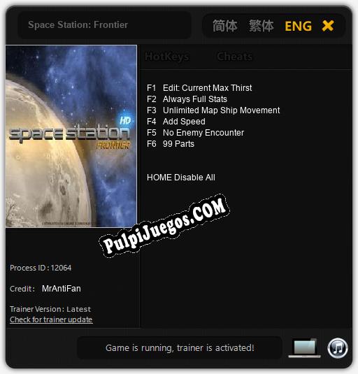 Space Station: Frontier: Trainer +6 [v1.9]