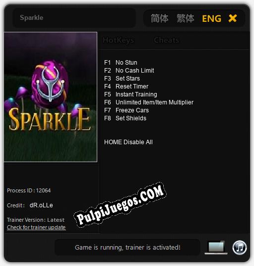 Entrenador liberado a Sparkle [v1.0.7]