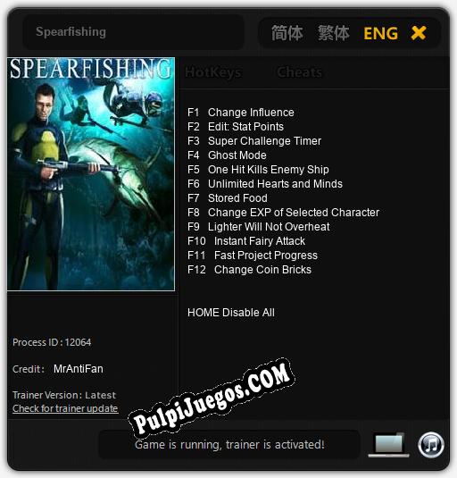 Spearfishing: Treinador (V1.0.97)