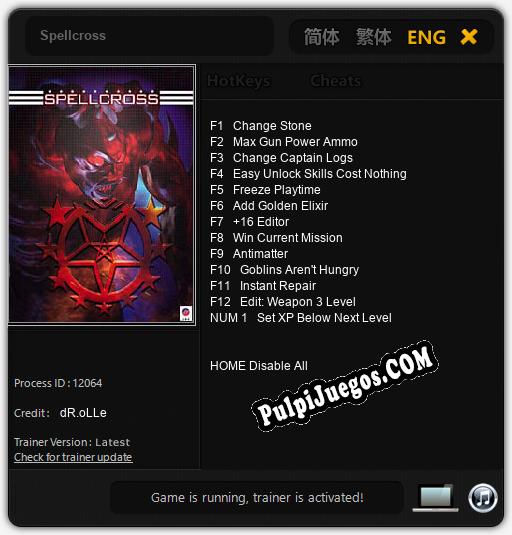 Entrenador liberado a Spellcross [v1.0.4]