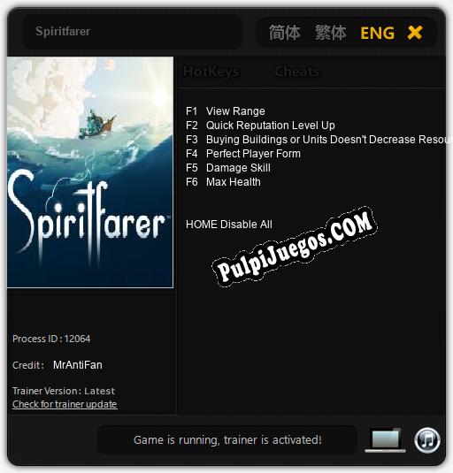 Spiritfarer: Cheats, Trainer +6 [MrAntiFan]